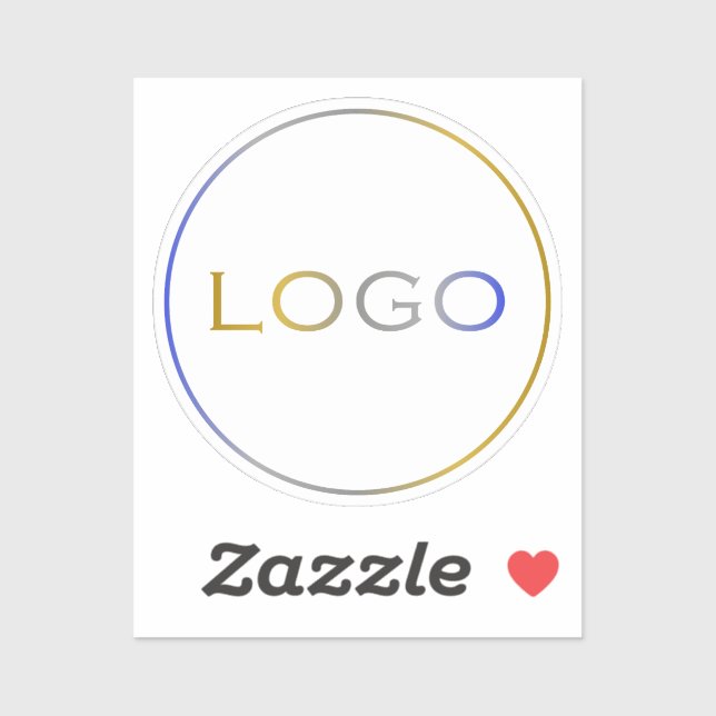 Custom Corporate Business Large Round Logo Simple (Sheet)