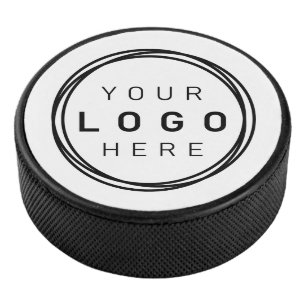 Custom Corporate Business Logo Hockey Puck