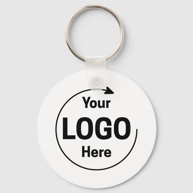 Custom Corporate Business Logo Key Ring (Front)