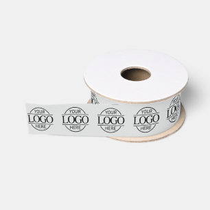 Custom Corporate Business Logo Marketing Branded Grosgrain Ribbon