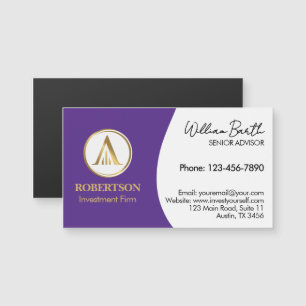 Custom Corporate Logo Elegant Magnetic Cards