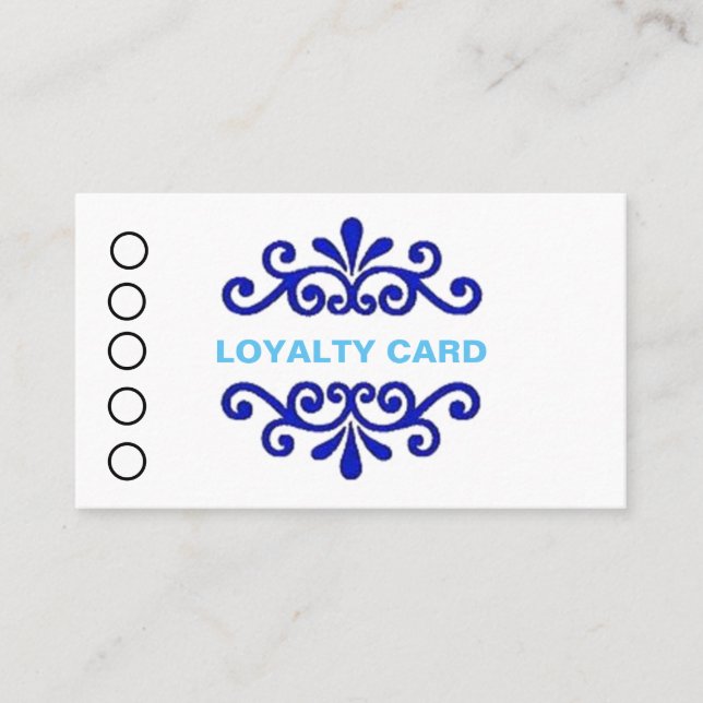 CUSTOM CORPORATE LOYALTY CARDS (Front)