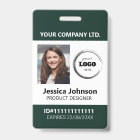 Custom Corporate Professional Employee Photo ID