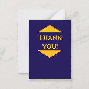 Custom Corporate Thank You Card– Add Your Logo Card