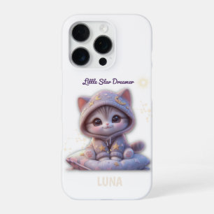 Custom Cosmic Cat Phone Case – Personalized Space