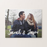 Custom Couple Names and Custom Photo Jigsaw Puzzle<br><div class="desc">Surprise your partner with a truly memorable and personalised gift – the Custom Couple Names and Custom Photo Jigsaw Puzzle. This unique and thoughtful present allows you to customise both the names and a cherished photo, creating a one-of-a-kind puzzle that celebrates your love and special moments together. Whether it's for...</div>