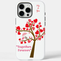 Custom couple names together forever love tree