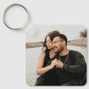 Custom Couple Photo Create Your Own  Key Ring