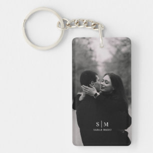 Custom Couple Photo iPhone Case Key Ring