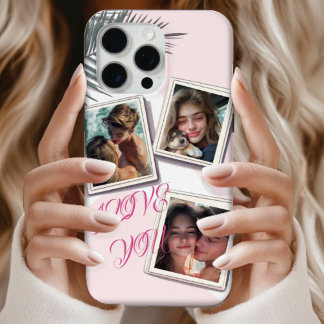Custom couple Photo Monogram Name Your phone case