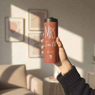 Custom Couple Wedding Tumbler for Husband and Wife