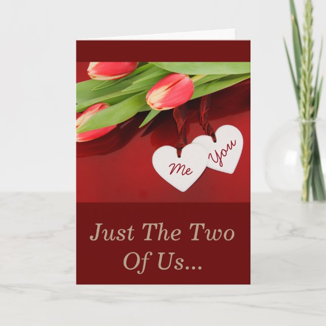 CUSTOM Couples Love Greeting Card (Front)