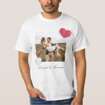Custom Couples Photo Name Text Personalised 