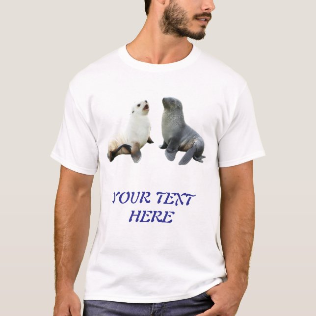 Custom Couples Photo Text T-Shirt Template (Front)