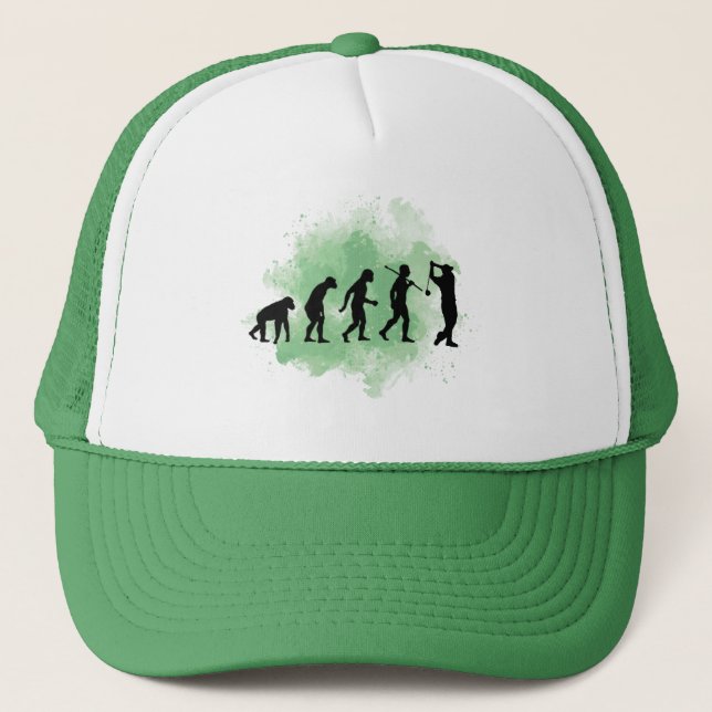 Custom Create Custom Personalised Golf Trucker Hat (Front)