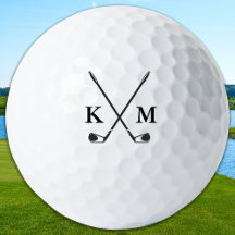 Custom Create Golfer Personalise Monogram Initials
