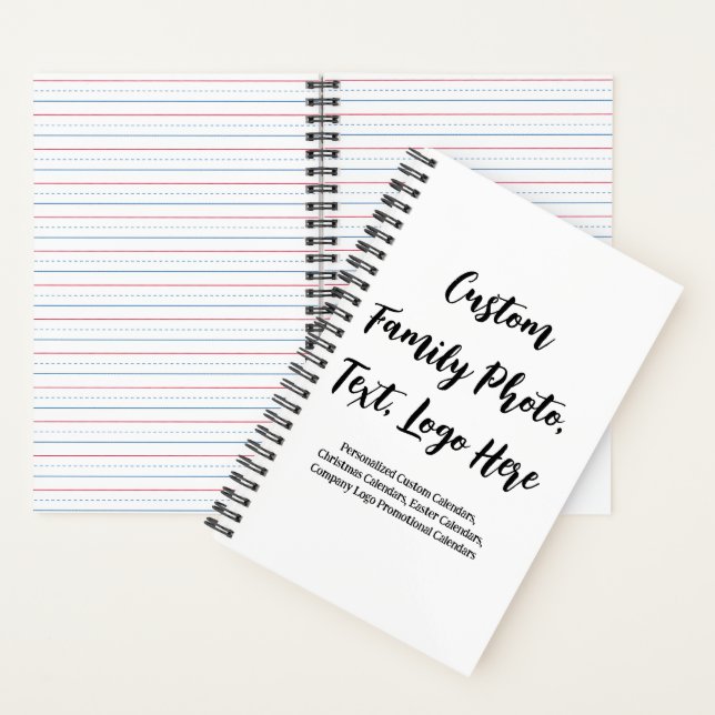 Custom Create Journals, Personalise & Order Notebook (Inside)