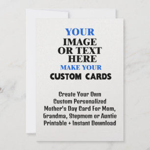 Custom Create Mother's day Card For Your Mum