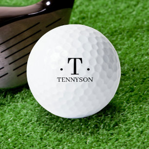 Custom Create Your Own Golf Theme Monogrammed Balls