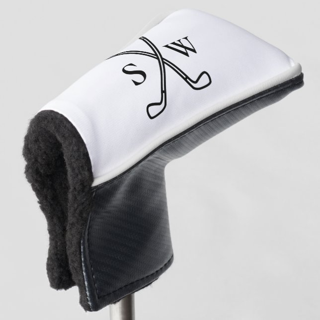 Custom Create Your Own Golf Theme Monogrammed Head Cover (3/4 Front)