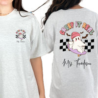 Custom Creep It Real Skateboarding Ghost Halloween