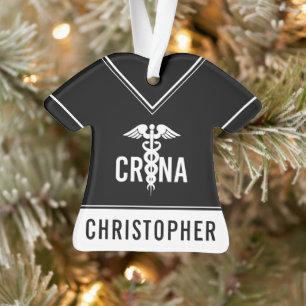 Custom CRNA Certified Registered Nurse Anaesthetis Ornament