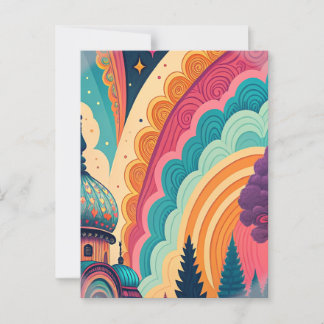 Custom Cropped Fantasy Art Postcard