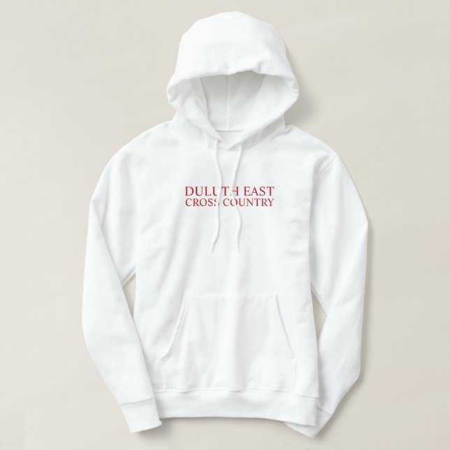 Custom Cross Country Team Hoodie (Design Front)
