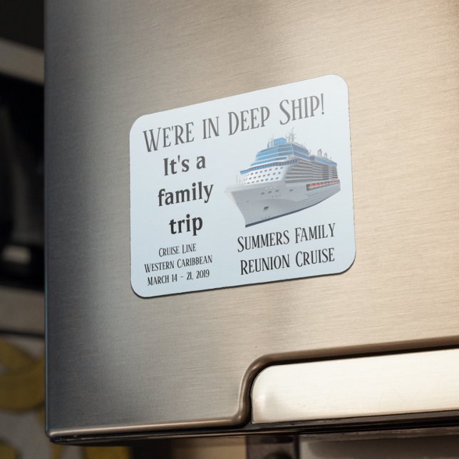 Custom Cruise Door Family Personalised In Deep Magnet (Creator Uploaded)