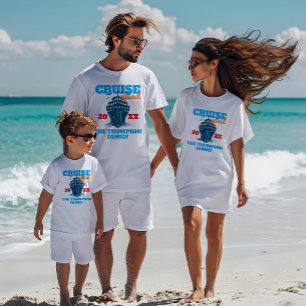 Custom Cruise Squad 2024 Personalized Funny Group T-Shirt