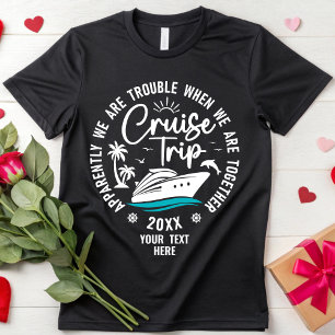 Custom Cruise Squad 2025 Family Cruise Trip Travel T-Shirt