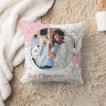 Custom cushion for mom, a photo