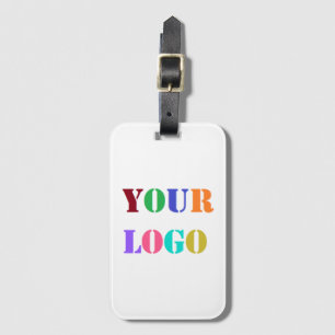 Custom Cusiness Logo Personalised Luggage Tag
