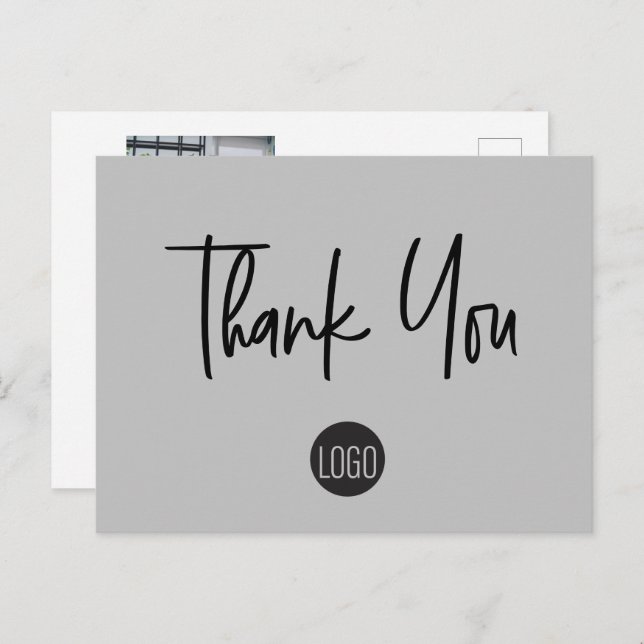 Custom Customer Appreciation Team photo Postcard (Front/Back)