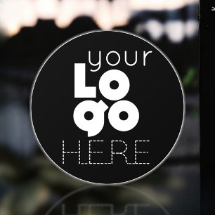 Custom Cut Company Logo Business Door Window Cling