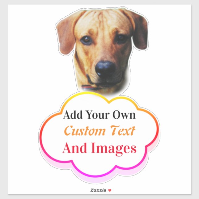 Custom Cut Vinyl Dog Stickers For Car (Sheet)