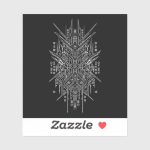 Custom-Cut Vinyl Sticker