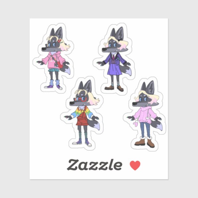 Custom-Cut Vinyl Sticker (Sheet)