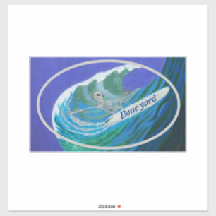 Custom-Cut Vinyl Sticker