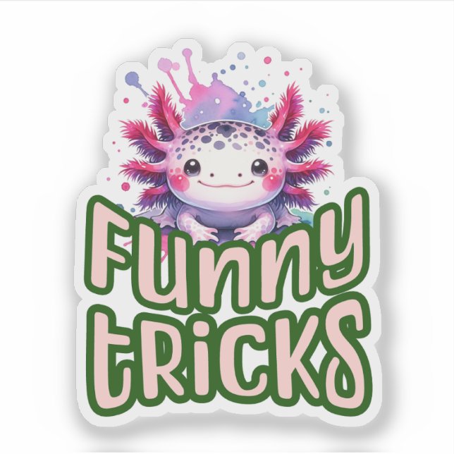 Custom-Cut Vinyl Sticker (Front)