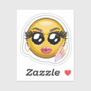 Custom-Cut Vinyl Sticker