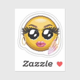 Custom-Cut Vinyl Sticker