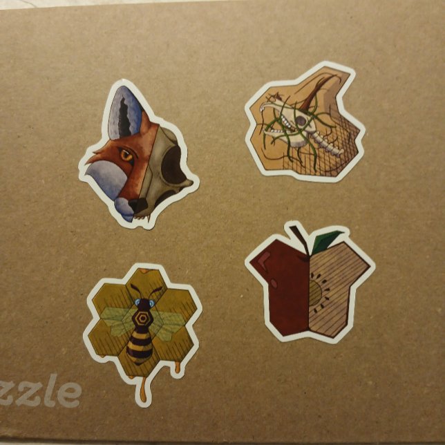 Custom-Cut Vinyl Sticker (Creator Uploaded)