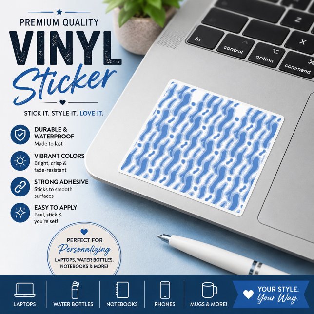 Custom-Cut Vinyl Sticker (Creator Uploaded)