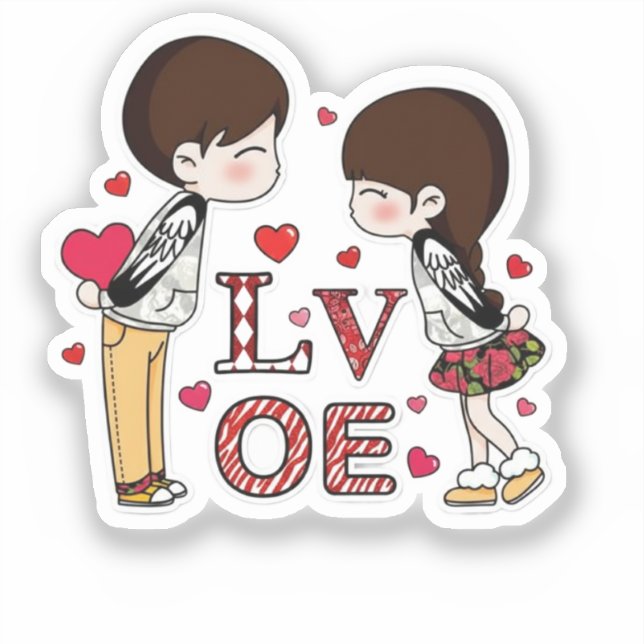 Custom-Cut Vinyl Sticker (Front)