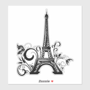 Custom-Cut Vinyl Sticker