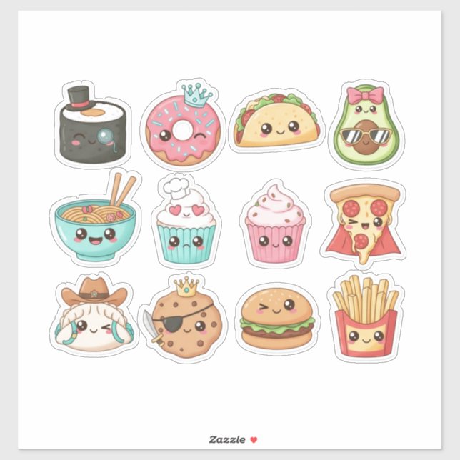 Custom-Cut Vinyl Sticker (Sheet)