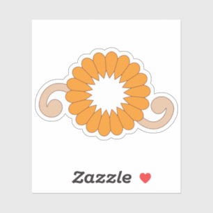 Custom-Cut Vinyl Sticker