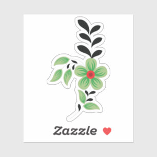 Custom-Cut Vinyl Sticker