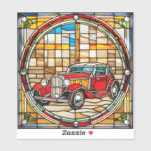 Custom-Cut Vinyl Sticker